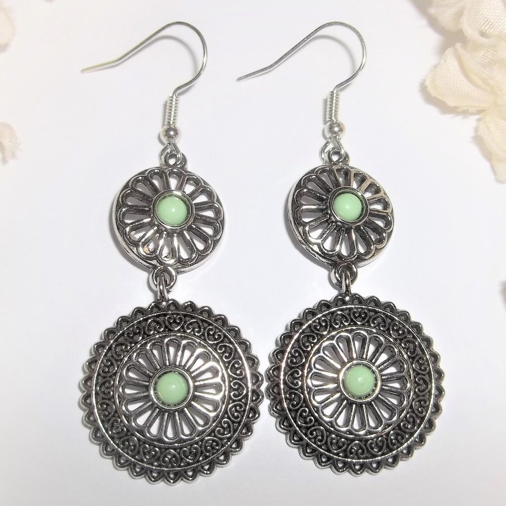 Earring Earring Earring Earring Earring Earring Earring Earring Mint Green A510